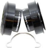 Campagnolo Press-fit Lagercups Ultra-torque 46 X 86,5 Mm Zwart Aluminium