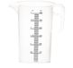 Olympia Pro-Measures Polypropyleen Maatbeker 3L Transparant