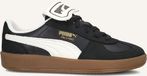 Puma Palermo Premium Sneakers Dames - Leren Sneaker - Zwart
