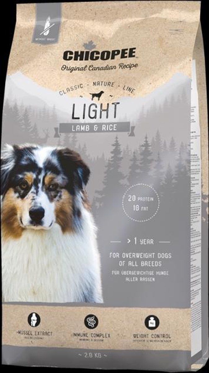 Chicopee CNL Light Lamb & Rice - 2 kg