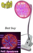 Ortho LED Groeilamp Bloeilamp Kweeklamp Grow light groei lamp met flexibele lamphouder - klem spotje Dit een lamp en klem spotje in Ã©Ã©n Handig in gebruik