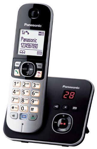 Panasonic KX-TG6821 Draadloze telefoon - Zwart