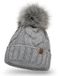 Vivisence Dames Wintermuts Lichtgrijs