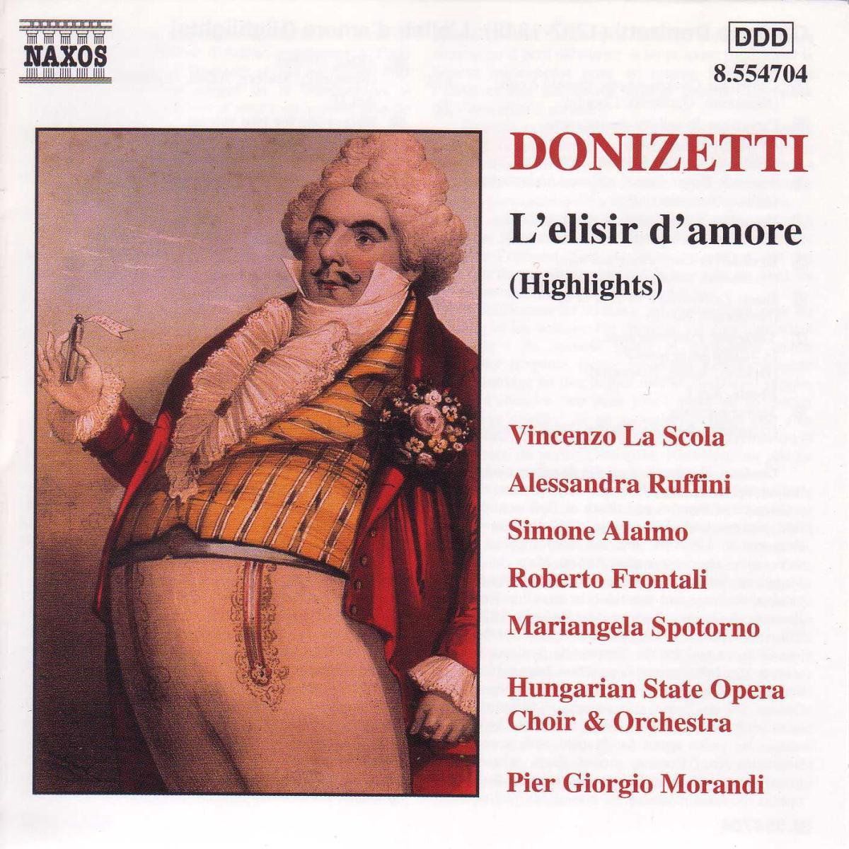 OUTHERE Donizetti Domenico Gaetano Maria: L'elisir D'amore Selezione - CD