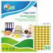 TICO 947889 doos 100 glanzende papieren etiketten, geel