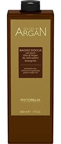 Phytorelax Bad- en douchegel met arganolie, per stuk verpakt (1 x 500 ml)