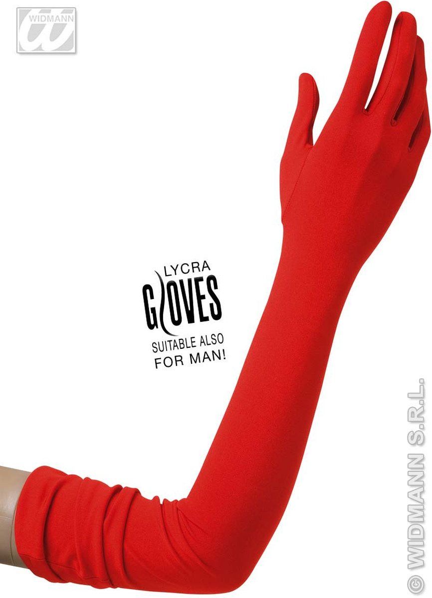 Widmann Handschoenen Lycra - Rood