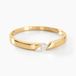 Anilie Bague Solitaire Or Jaune Diamant
