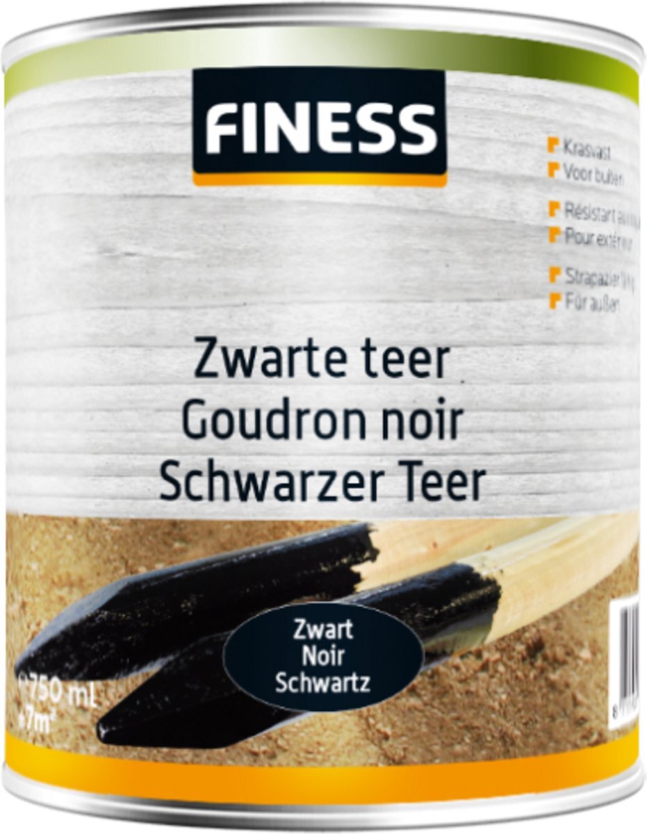 FINESS Zwarte teer 750Ml