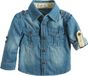 Noppies Hemd - Blauw - Maat 86