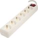 Chacon Multiprise 6x16 A + Interrupteur - 1,5 M - Blanc