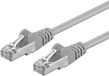PremiumCord Câble réseau, ethernet, LAN et câble de raccordement, CAT5e, blindage S/FTP pimf, câble RJ45 rapide flexible et robuste, 1 Gbit/s, AWG 26/7, câble en cuivre, 100% Cu, gris, 10 m