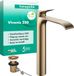 Hansgrohe Vivenis Wastafelkraan met Pop-up Waste, Brushed Bronze