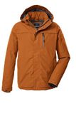 G.I.G.A. DX heren Outdoorjas/functionele jas met afritsbare capuchon GW 39 MN JCKT, hellrost, XXL, 43583-000