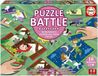 EDUCA Puzzle - Battle Jr Verhalen - 16 puzzles