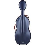 GEWA Cellokoffer FUN Series Polycarbonaat 4/4 Blauw/Rood