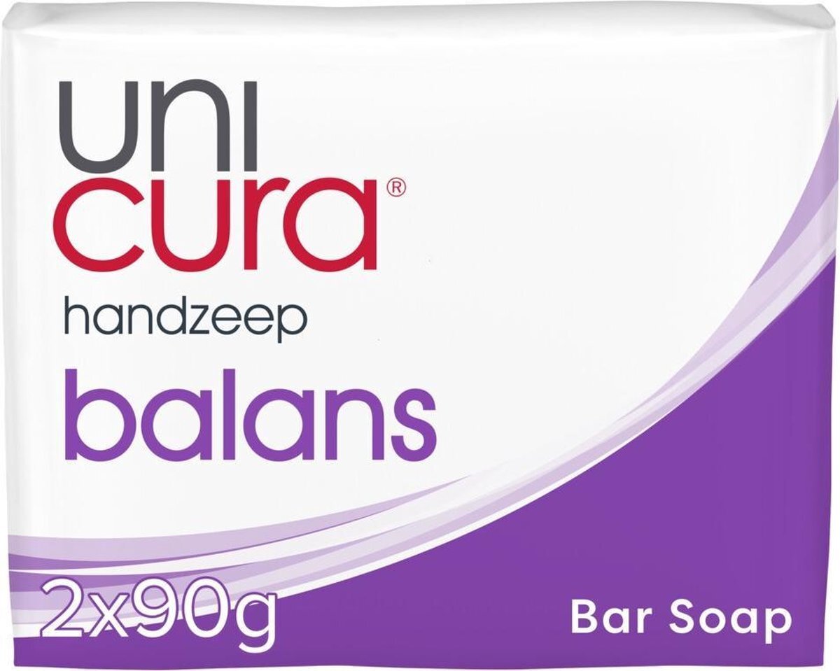 Unicura 12x Tabletzeep Anti Bacterieel Balans 180 gr