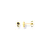 Thomas Sabo Dames-Oorknop 925 Zilver Glazen blok