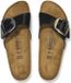 Birkenstock Madrid Big Buckle Slippers - Zwart - Dames - Maat 38