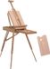 Homcom Chevalet Boîte Bois 40x18x55cm Brun