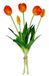 Flair Flower Real-Touch Kunsttulpenboeket, lentedecoratie, paasdecoratie, kunsttulpenboeket, latex, kunstbloemen, tafeldecoratie, decoratie