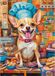 CASTORLAND Puzzle Chien Cook 70 pièces