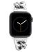 Anne Klein Fashion Chain-armband voor Apple Watch, veilig, verstelbaar, Apple Watch-vervangingsband, past op de meeste polsen