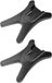 Merkloos / Sans marque HORCONDORM S.R.L. Camera Flash Stand Flash Speedlight Hot Shoe Mount Stand met 1/4" Metalen Statief Draad 2 Pack