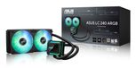 ASUS LC 240 ARGB Processor Alles-in-één vloeistofkoeler 12 cm Zwart