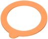 Hutchinson zak van 10 universele ringen met neusrubber oranje dia 85