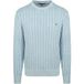 Tommy Hilfiger Pull Cable Clair Bleu clair Bleu taille M