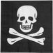 Boland - Set 20 serviettes en papier Piraten classic