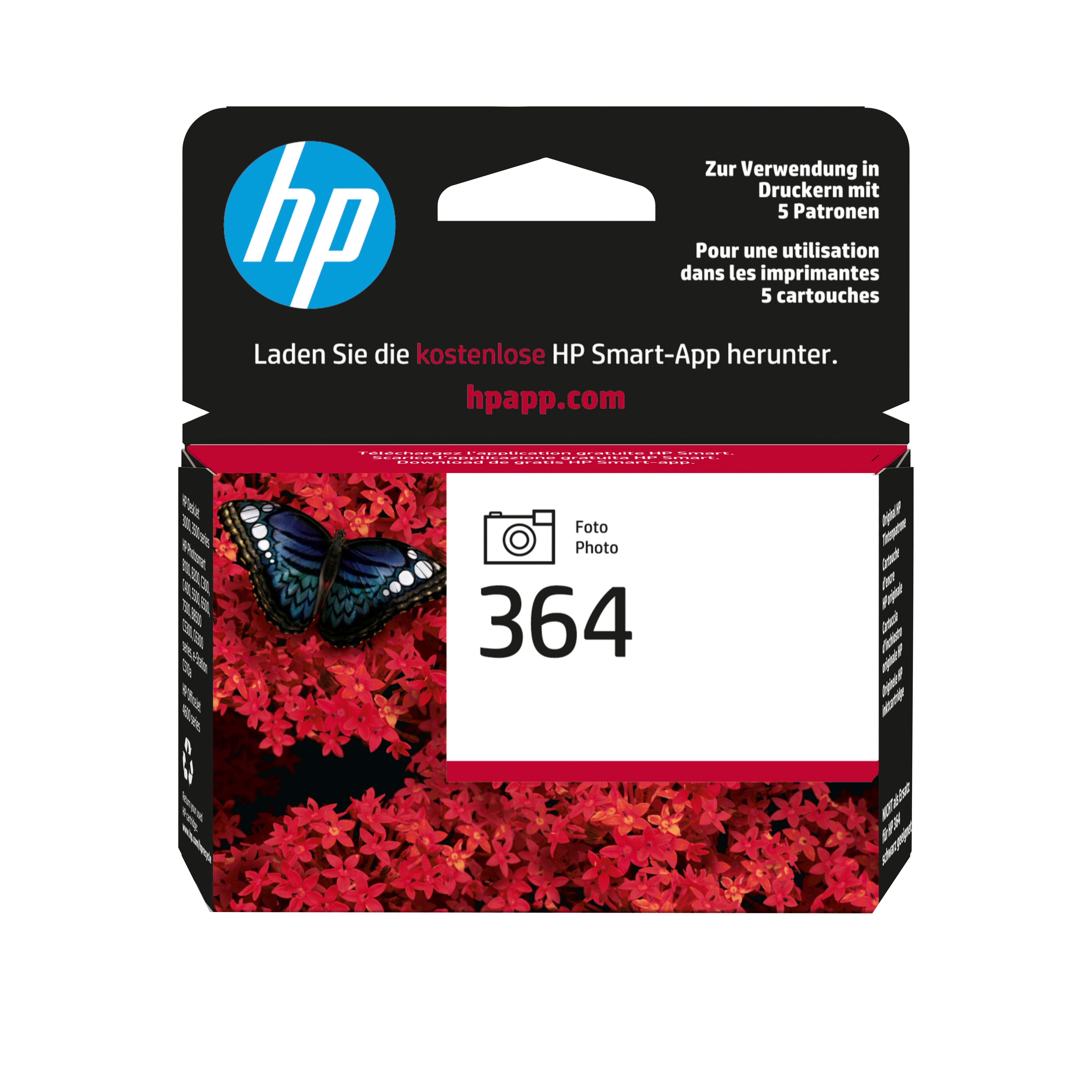 HP 364 Photo Black Ink Cartridge - Original