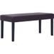 Maison Exclusive Banc 106 cm marron similicuir