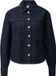 QS s.Oliver QS Bluse Vrouwen Lange Mouw Katoen Navy Klassieke kraag Effen Regular Fit 34