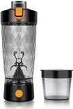 DKampioen Shaker protéiné électrique avec compartiment à poudre - 650 ml - Noir