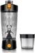 DKampioen Shaker protéiné électrique avec compartiment à poudre - 650 ml - Noir
