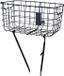 Basil Basil Robin Fietsmand - Voor - Permanent - Draad - Black platinum
