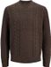 Jack & Jones JPRBLUCALLUM CABLE KNIT CREW NECK Bruin M