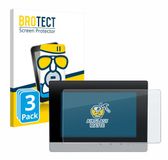 BROTECT - Screenprotector voor WAGO Control Panel Touch Panel 600 - Folie Beschermfolie Beschermglas matte 3 Stuks