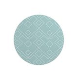 Questo Casa Ronde Digitally Printed Mouse Pad, Non-Slip Base, for Office and Home, Diameter: 22 cm