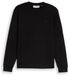Tom Tailor Denim Basic Sweatshirt - Maat L - Zwart