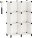 Unyqoos® Système de rangement modulaire empilable avec six cubes pour un usage polyvalent