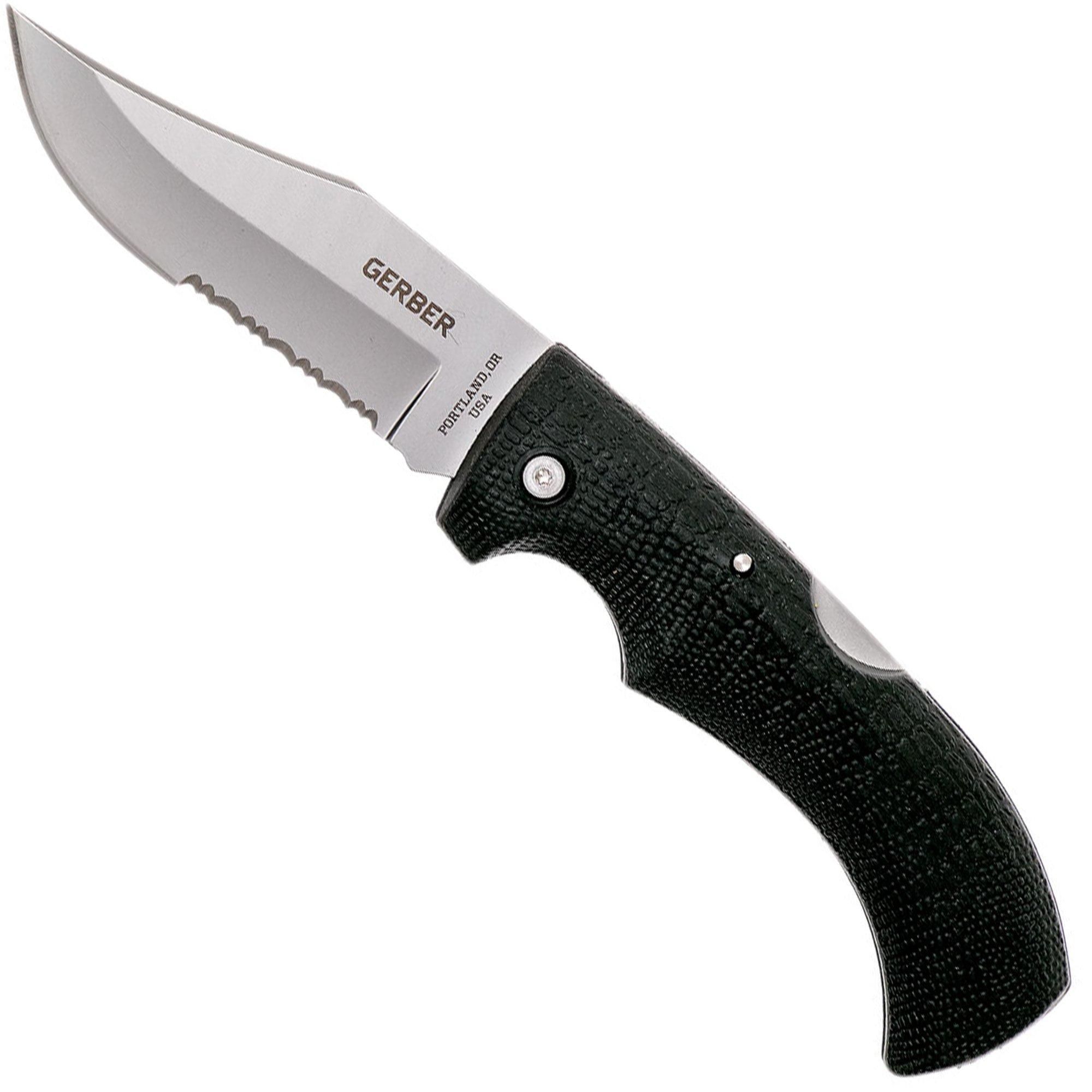 Gerber Gator 06079 Clip Point Serrated Knife