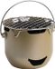 Merkloos / Sans marque Paws & Crafts B.V. Draagbare Houtskoolgrill - Groen