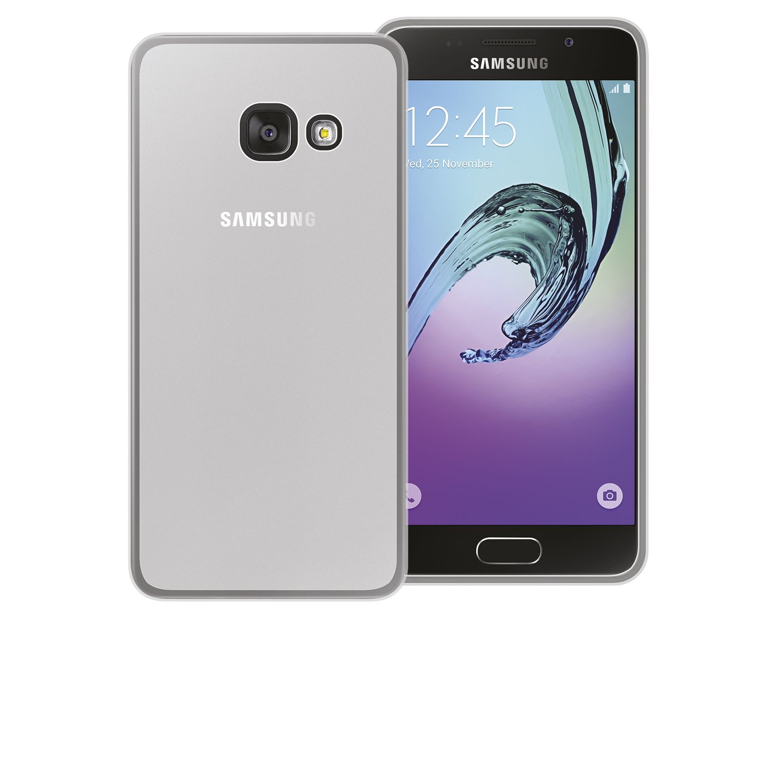 Phonix Gel Clear Cover - Samsung Galaxy A3 (2017) - Transparant