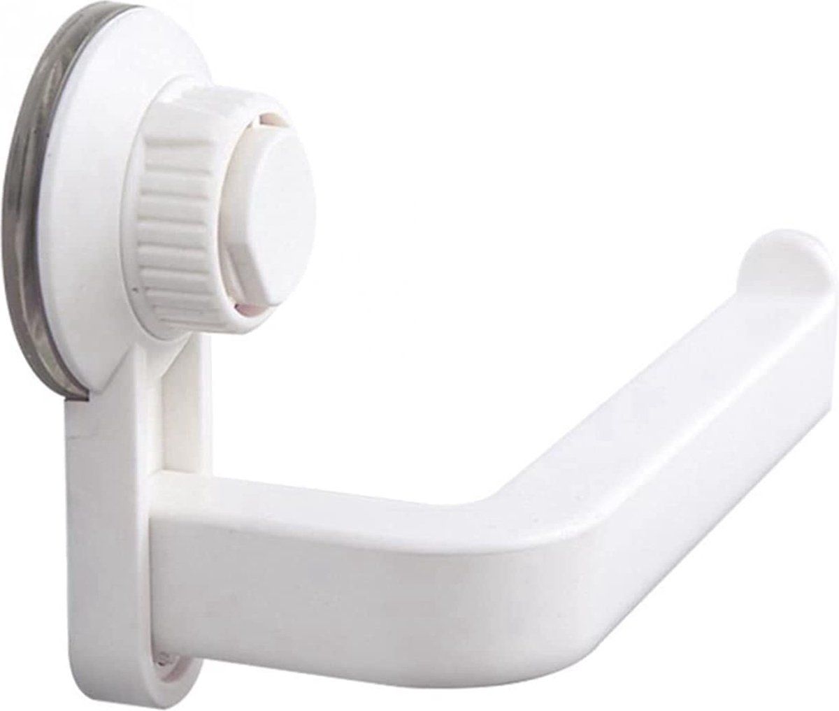 RoxNvm Zelfklevende toiletpapierhouder, wit