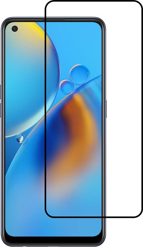 BTH Screenprotector OPPO A74 5G - Tempered Glass - Blue Light Filter