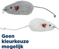 Trixie Pluche Muizen Langharig 9 cm (48 stuks)