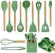 Merkloos Ustensiles de cuisine - 13 pièces - Avocado Vert - Silicone